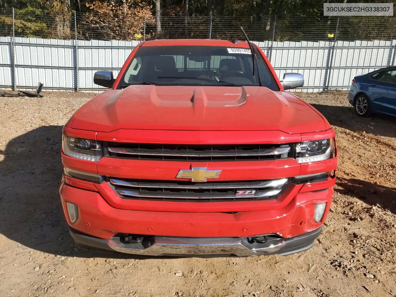 3GCUKSEC2HG338307 2017 Chevrolet Silverado K1500 Ltz