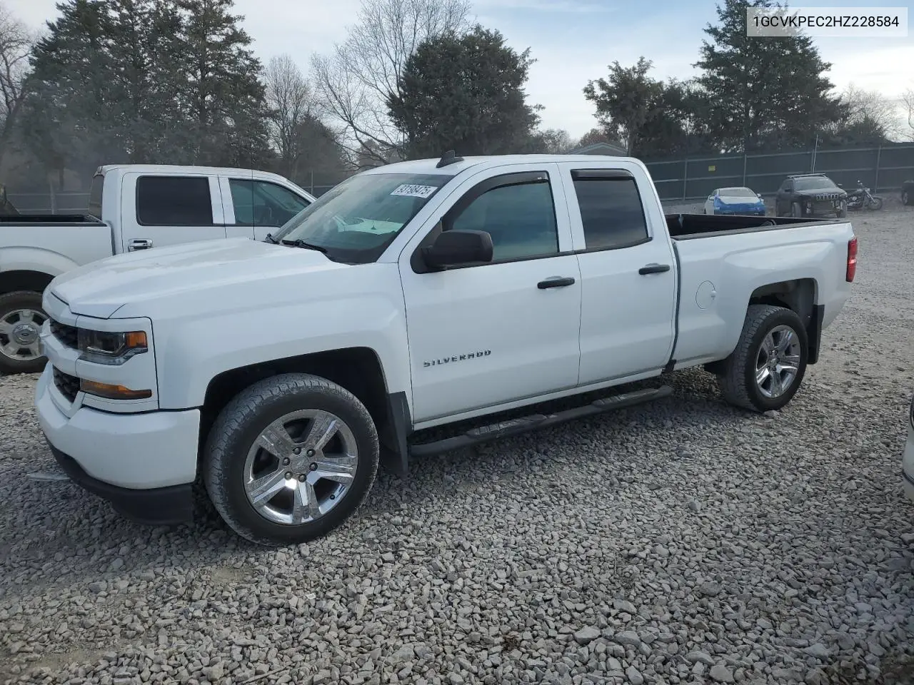 1GCVKPEC2HZ228584 2017 Chevrolet Silverado K1500 Custom