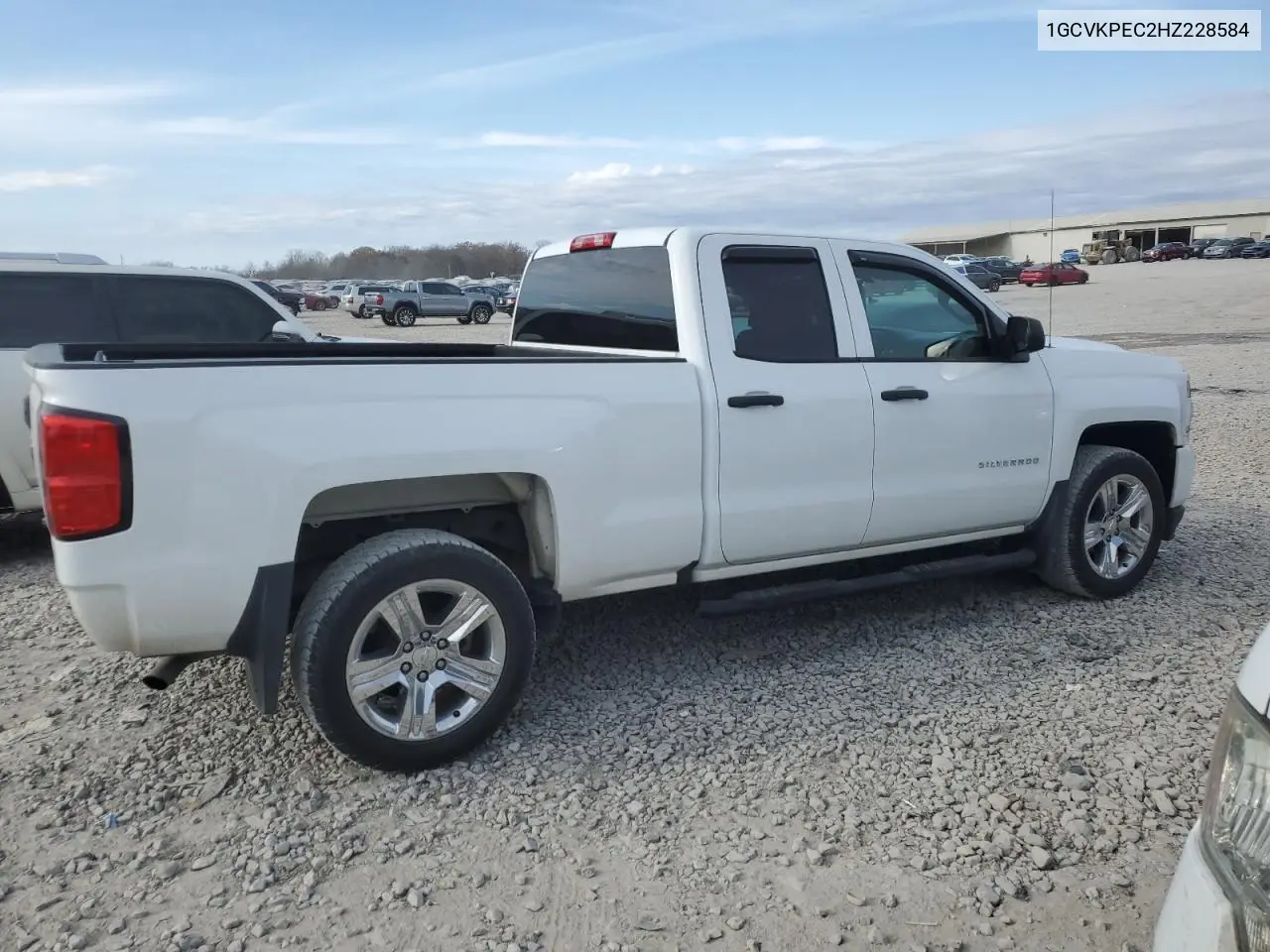 1GCVKPEC2HZ228584 2017 Chevrolet Silverado K1500 Custom