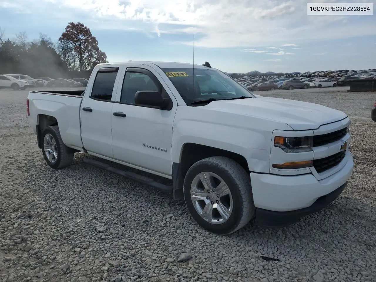 1GCVKPEC2HZ228584 2017 Chevrolet Silverado K1500 Custom