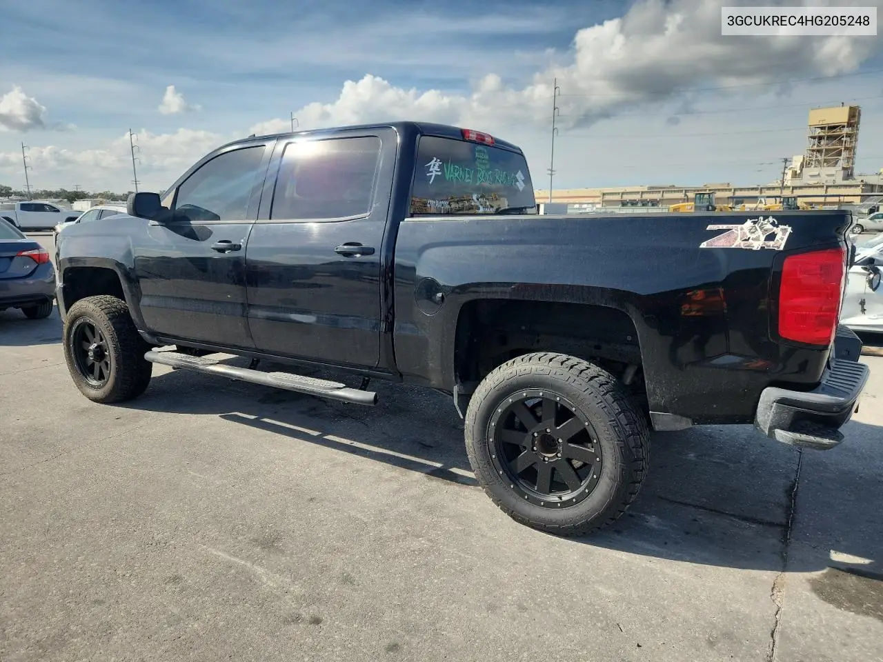 3GCUKREC4HG205248 2017 Chevrolet Silverado K1500 Lt