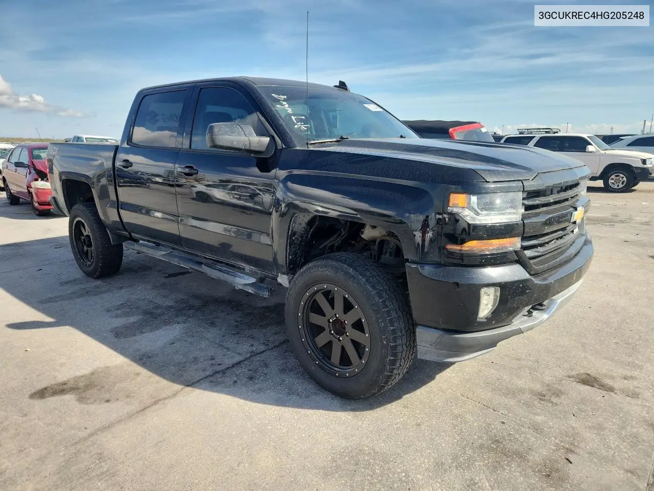 3GCUKREC4HG205248 2017 Chevrolet Silverado K1500 Lt