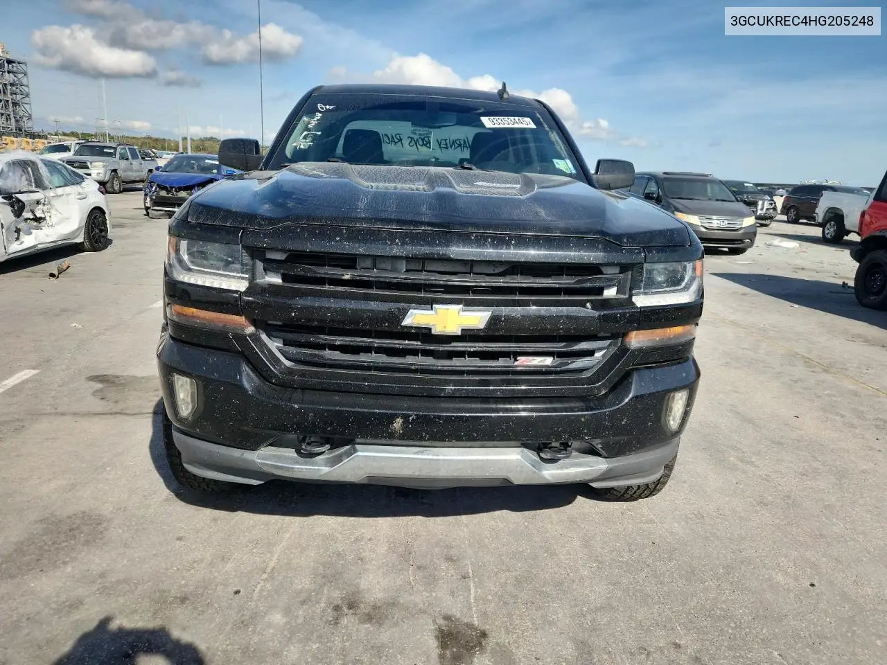 3GCUKREC4HG205248 2017 Chevrolet Silverado K1500 Lt