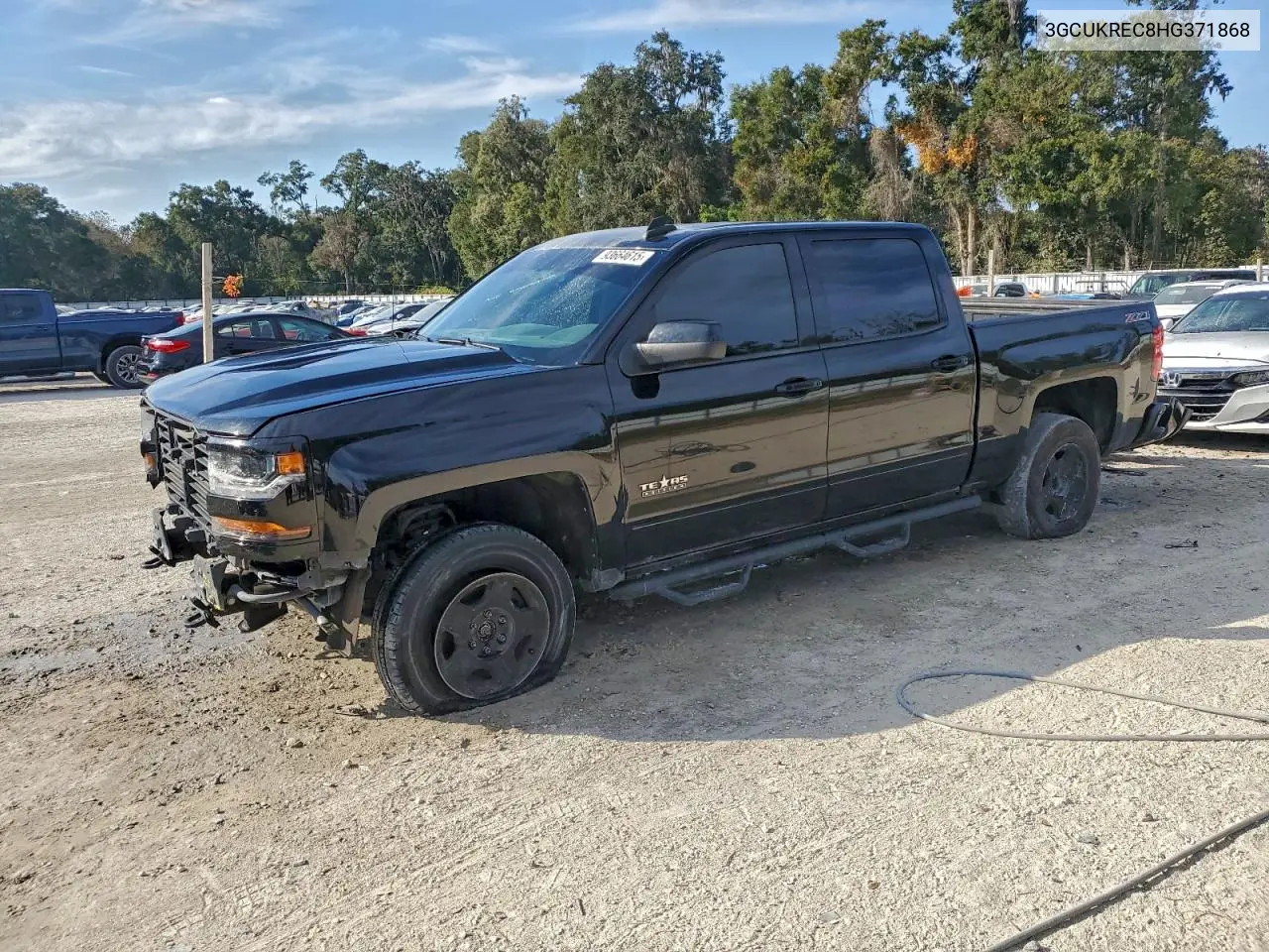 3GCUKREC8HG371868 2017 Chevrolet Silverado K1500 Lt