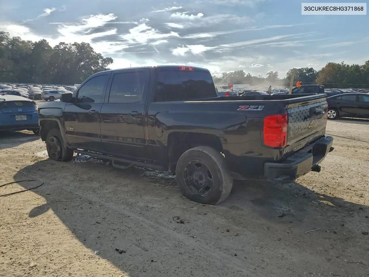 3GCUKREC8HG371868 2017 Chevrolet Silverado K1500 Lt