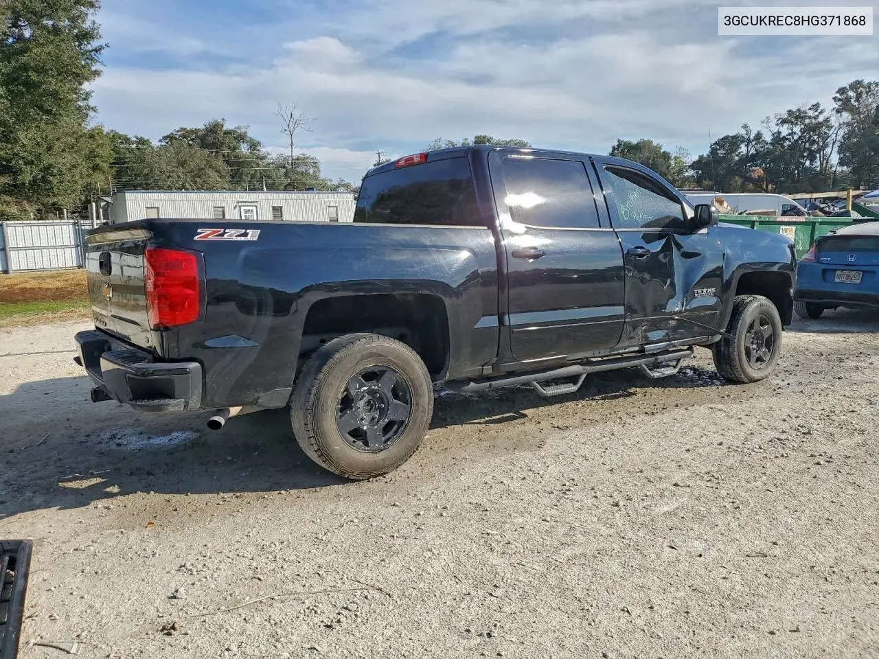 3GCUKREC8HG371868 2017 Chevrolet Silverado K1500 Lt