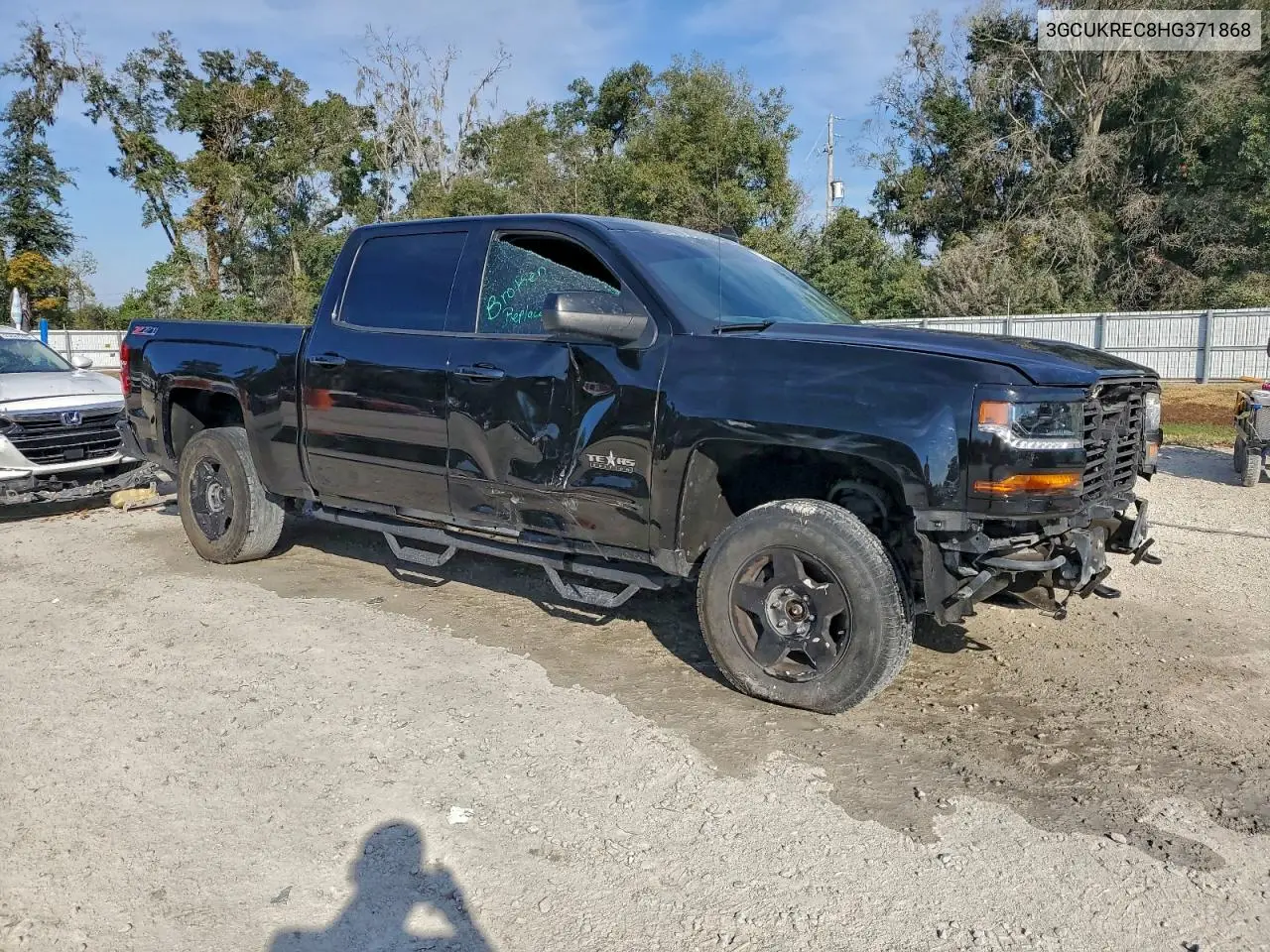 3GCUKREC8HG371868 2017 Chevrolet Silverado K1500 Lt