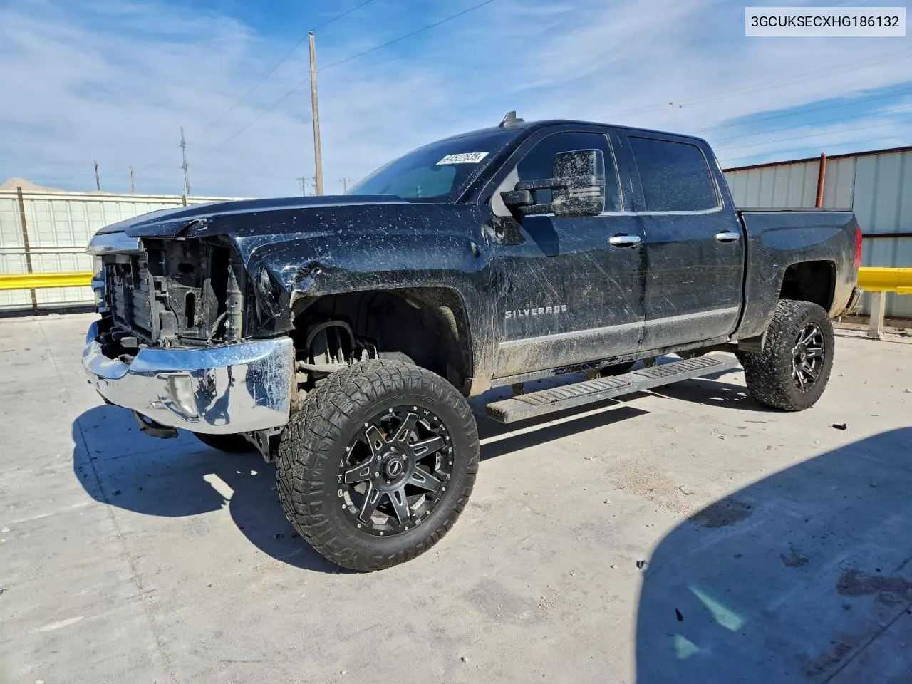 3GCUKSECXHG186132 2017 Chevrolet Silverado K1500 Ltz