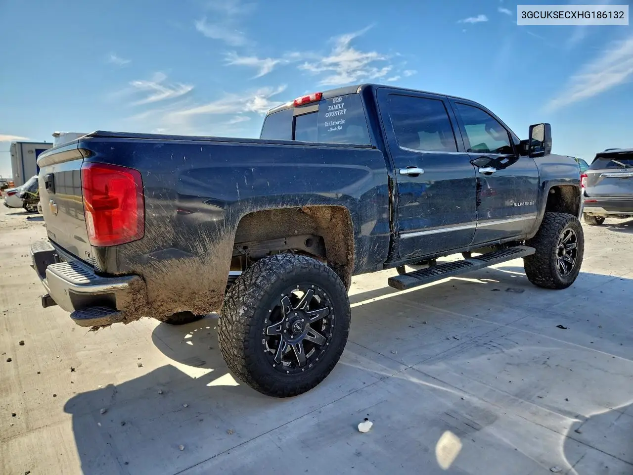 3GCUKSECXHG186132 2017 Chevrolet Silverado K1500 Ltz