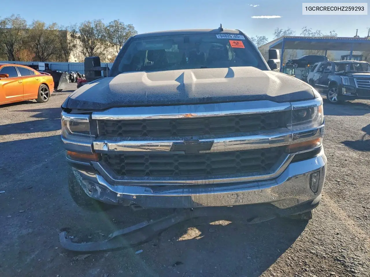 1GCRCREC0HZ259293 2017 Chevrolet Silverado C1500 Lt