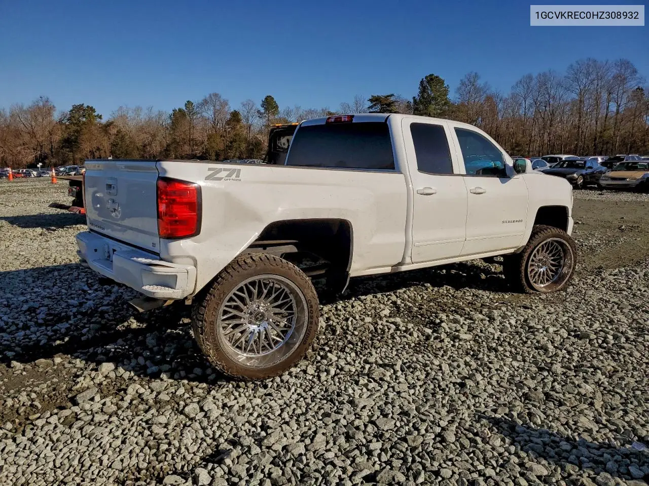 1GCVKREC0HZ308932 2017 Chevrolet Silverado K1500 Lt