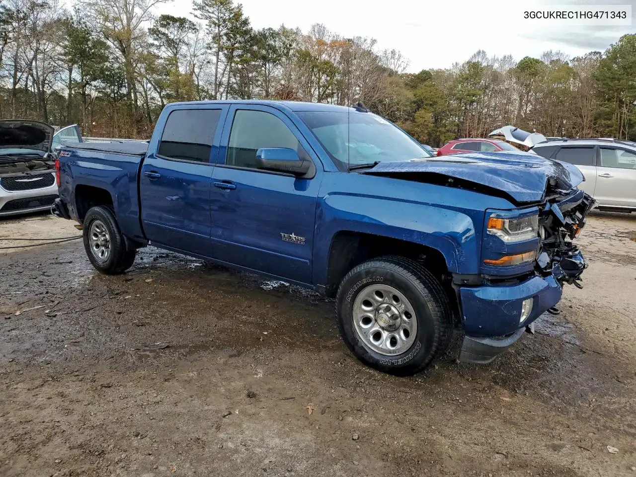 3GCUKREC1HG471343 2017 Chevrolet Silverado K1500 Lt