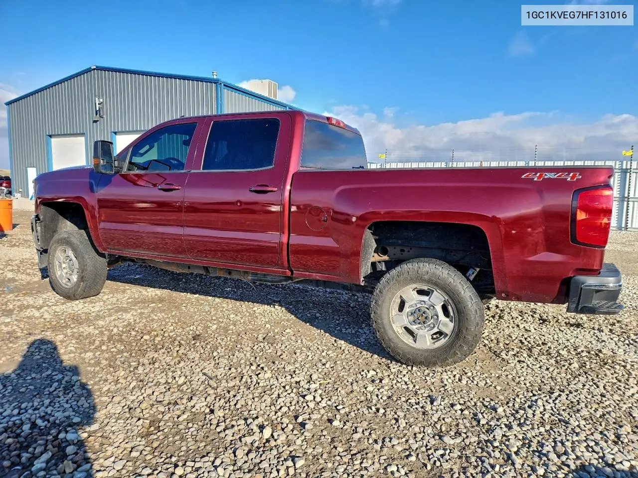 1GC1KVEG7HF131016 2017 Chevrolet Silverado K2500 Heavy Duty Lt