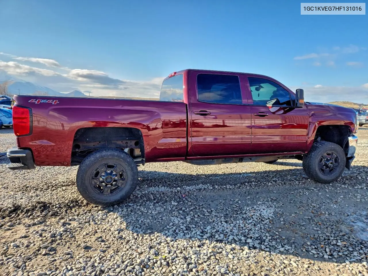 1GC1KVEG7HF131016 2017 Chevrolet Silverado K2500 Heavy Duty Lt
