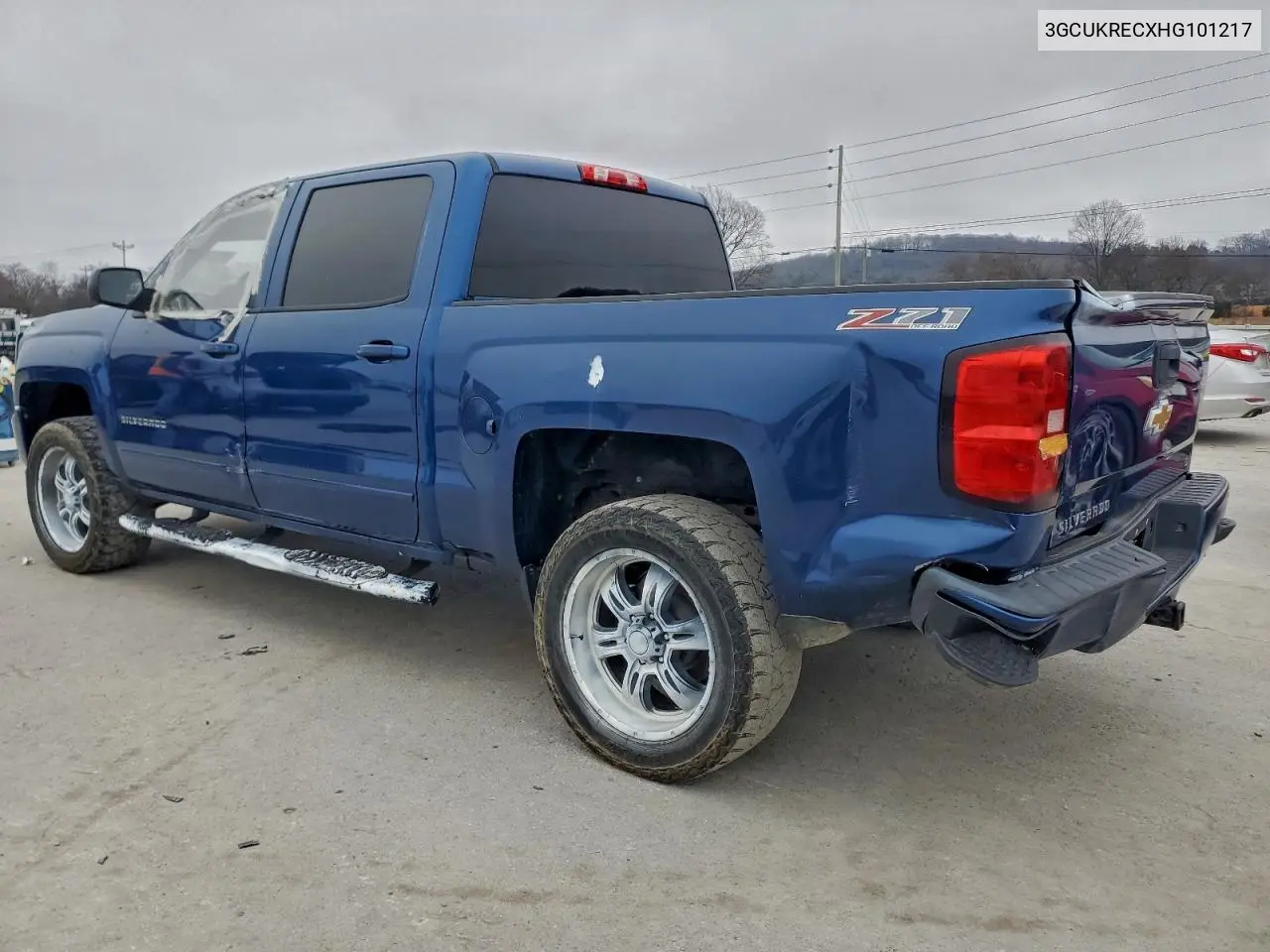3GCUKRECXHG101217 2017 Chevrolet Silverado K1500 Lt