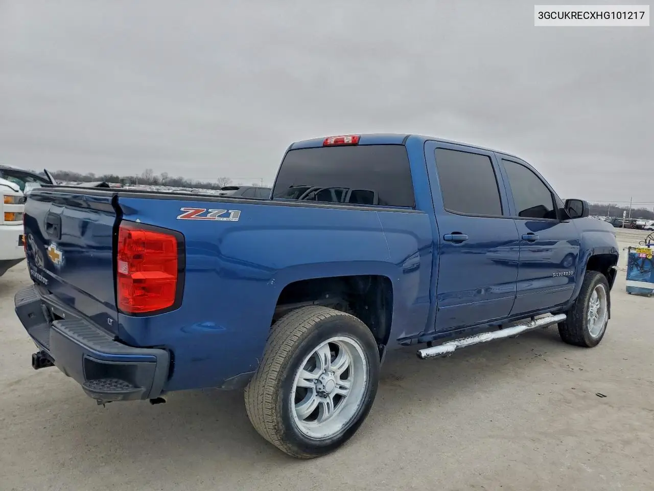 3GCUKRECXHG101217 2017 Chevrolet Silverado K1500 Lt