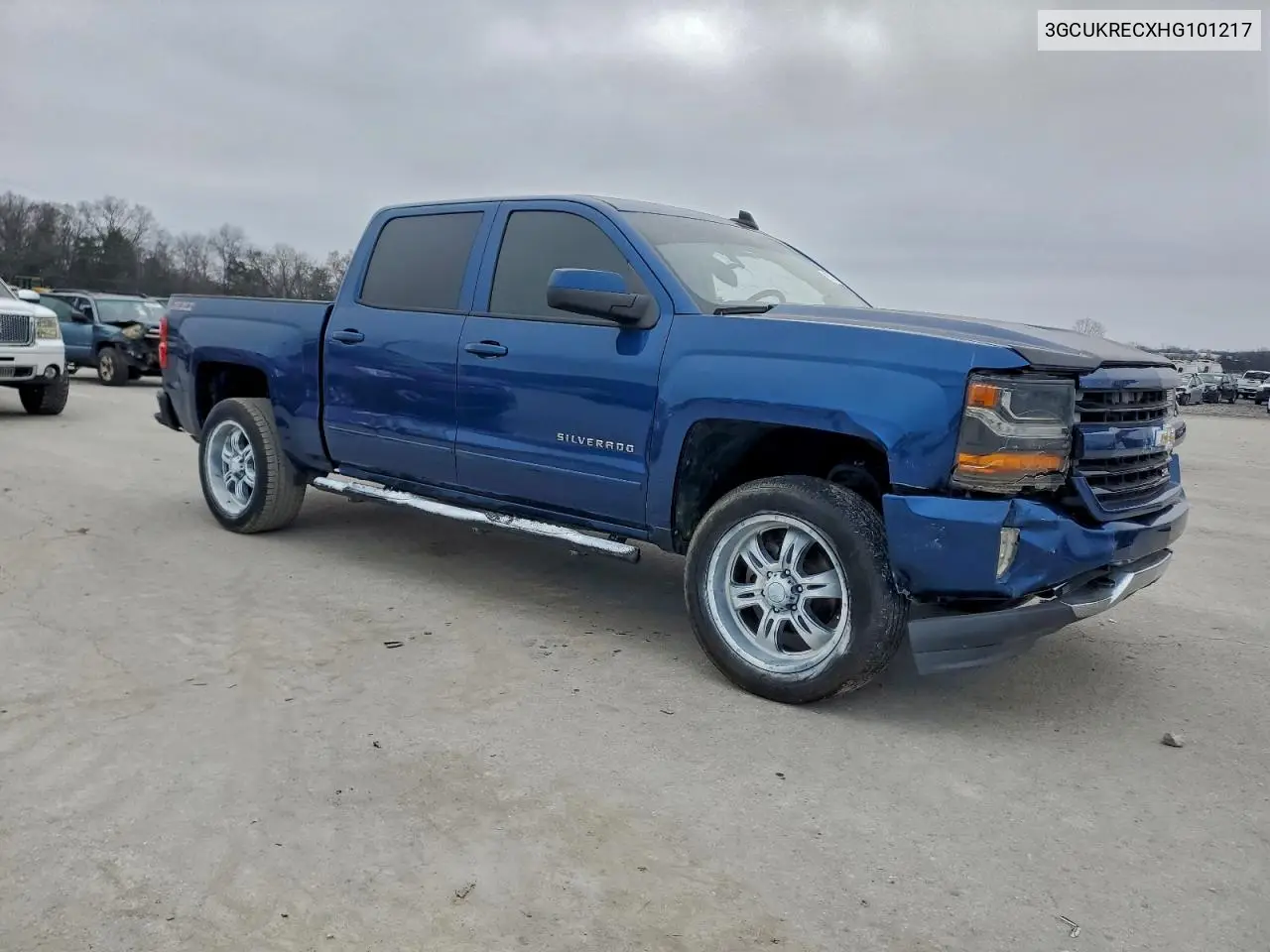3GCUKRECXHG101217 2017 Chevrolet Silverado K1500 Lt