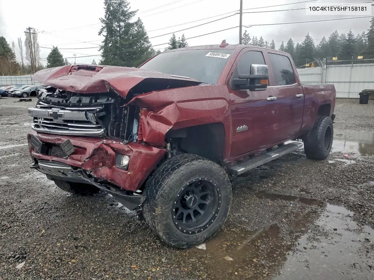 1GC4K1EY5HF158181 2017 Chevrolet Silverado K3500 High Country