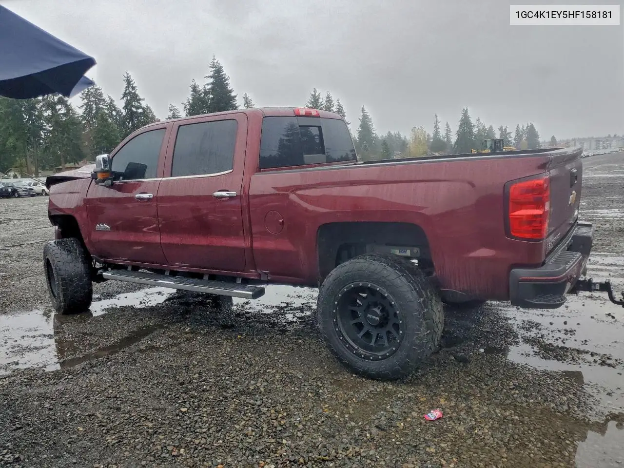 1GC4K1EY5HF158181 2017 Chevrolet Silverado K3500 High Country
