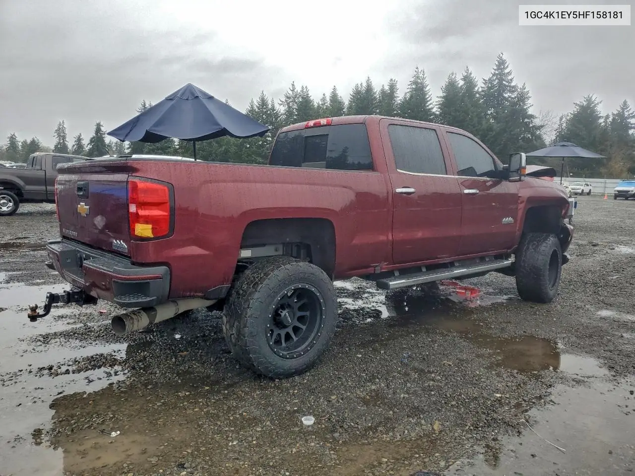 1GC4K1EY5HF158181 2017 Chevrolet Silverado K3500 High Country