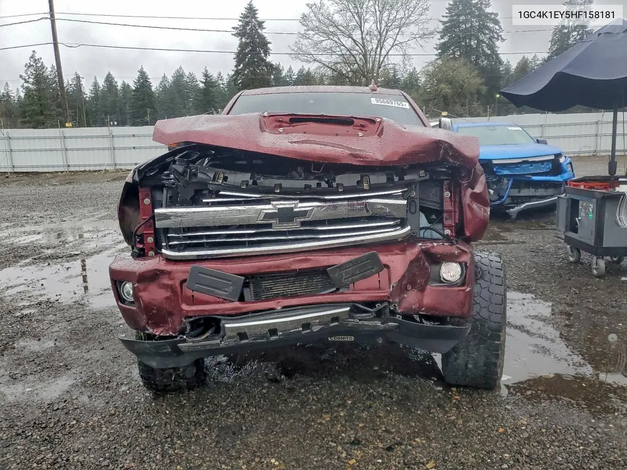 1GC4K1EY5HF158181 2017 Chevrolet Silverado K3500 High Country