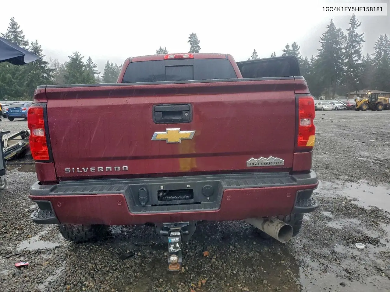 1GC4K1EY5HF158181 2017 Chevrolet Silverado K3500 High Country