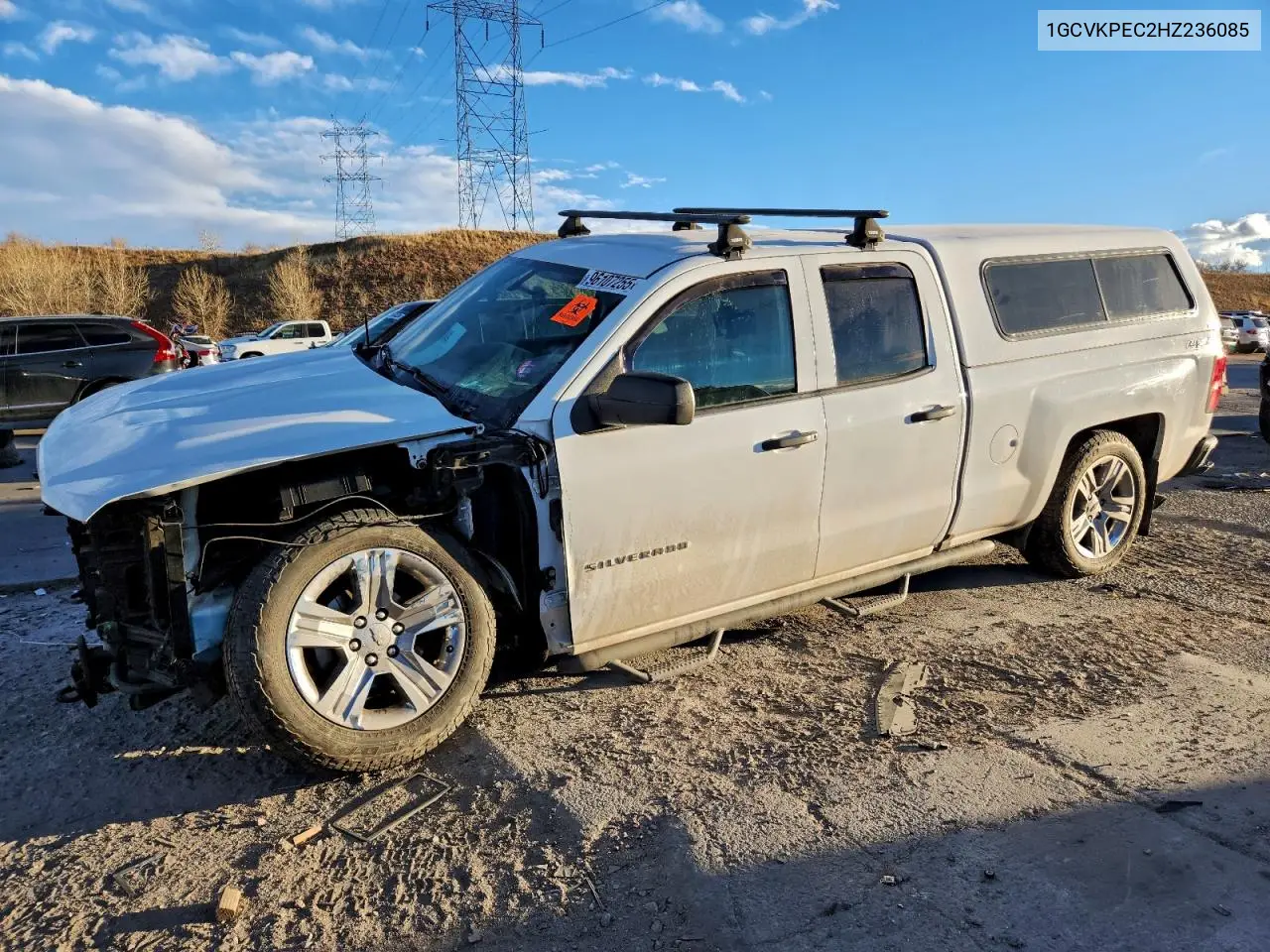 1GCVKPEC2HZ236085 2017 Chevrolet Silverado K1500 Custom
