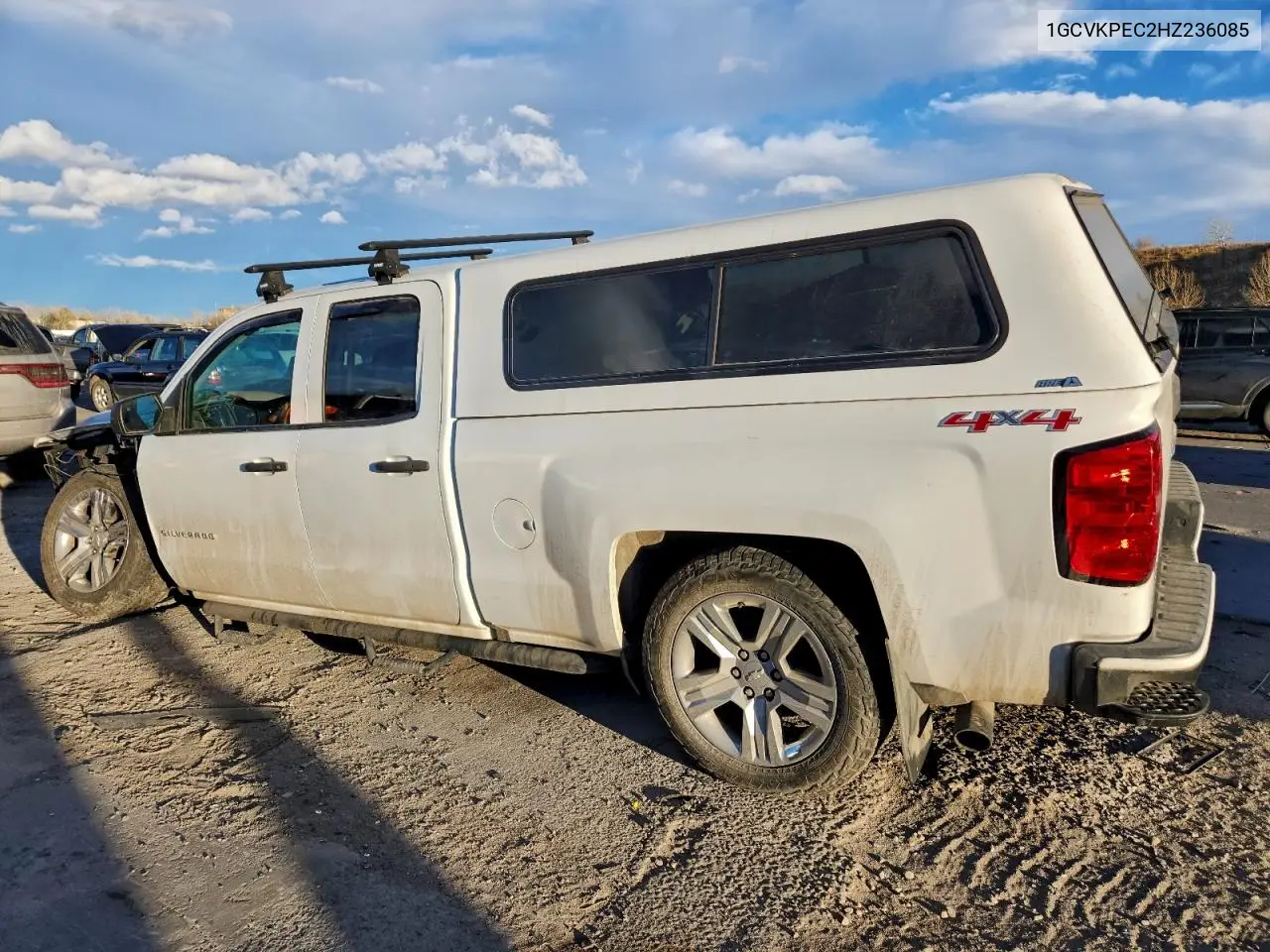 1GCVKPEC2HZ236085 2017 Chevrolet Silverado K1500 Custom