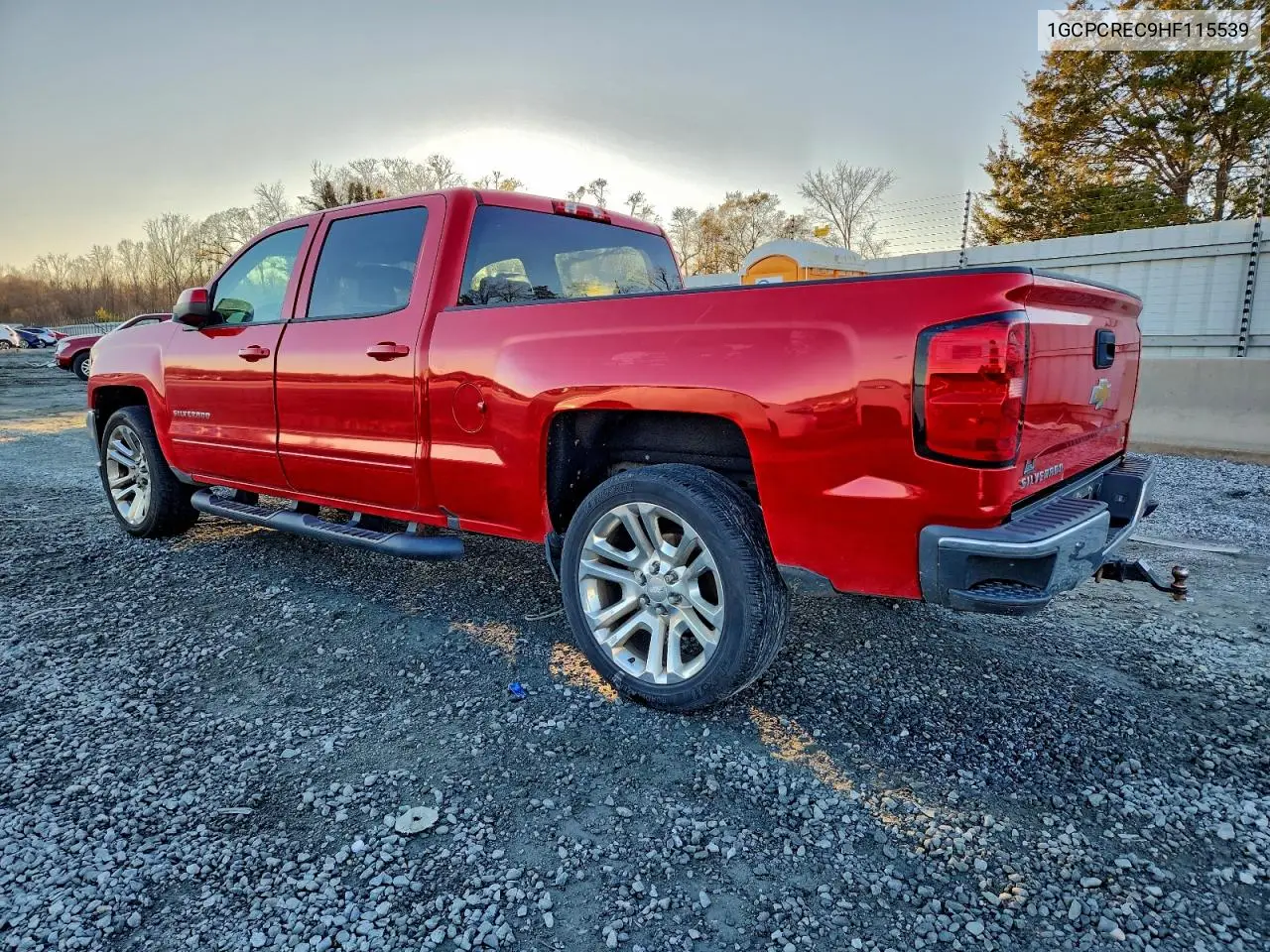 1GCPCREC9HF115539 2017 Chevrolet Silverado C1500 Lt