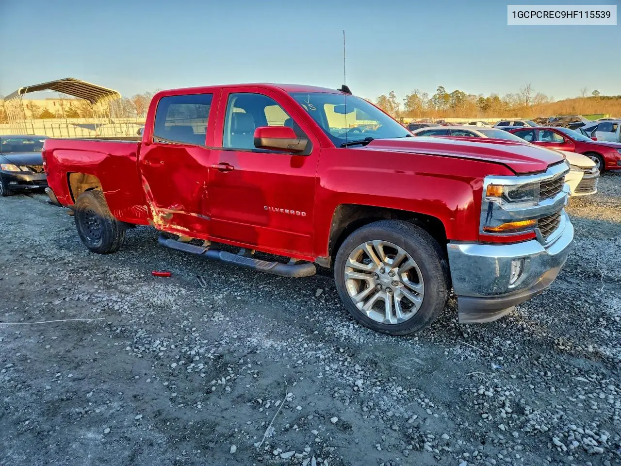 1GCPCREC9HF115539 2017 Chevrolet Silverado C1500 Lt