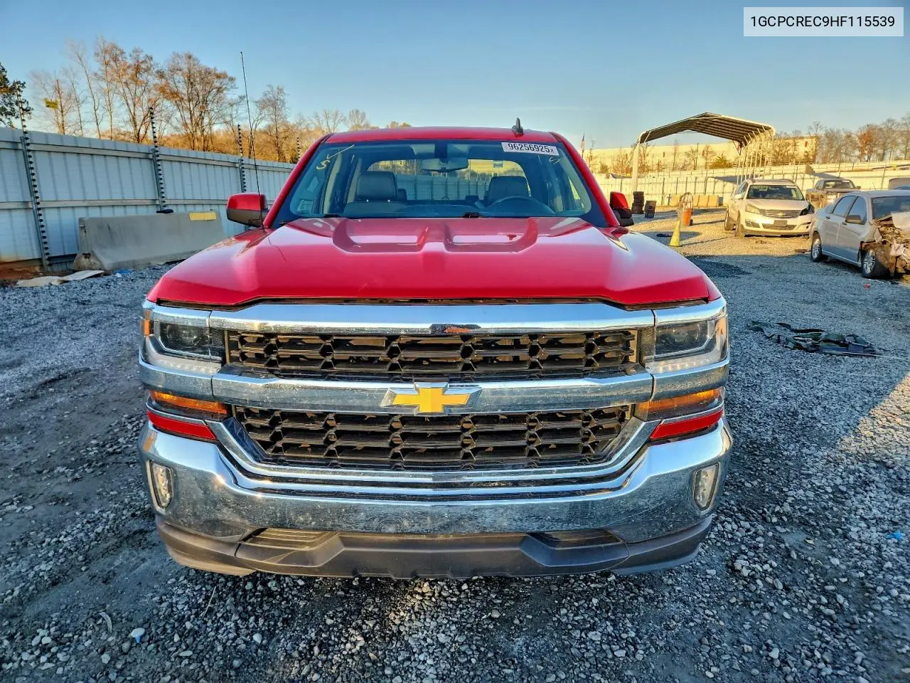 1GCPCREC9HF115539 2017 Chevrolet Silverado C1500 Lt