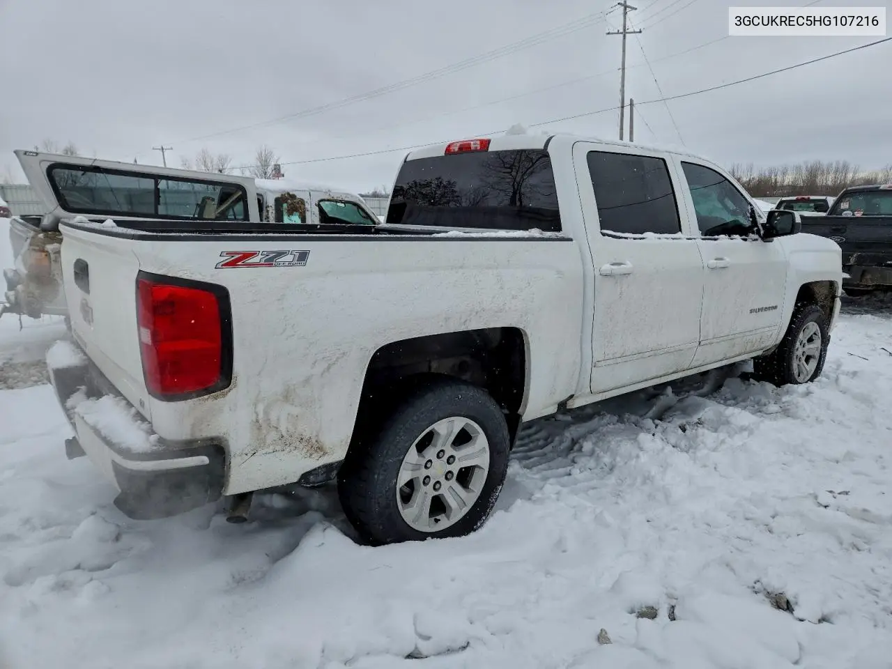 3GCUKREC5HG107216 2017 Chevrolet Silverado K1500 Lt