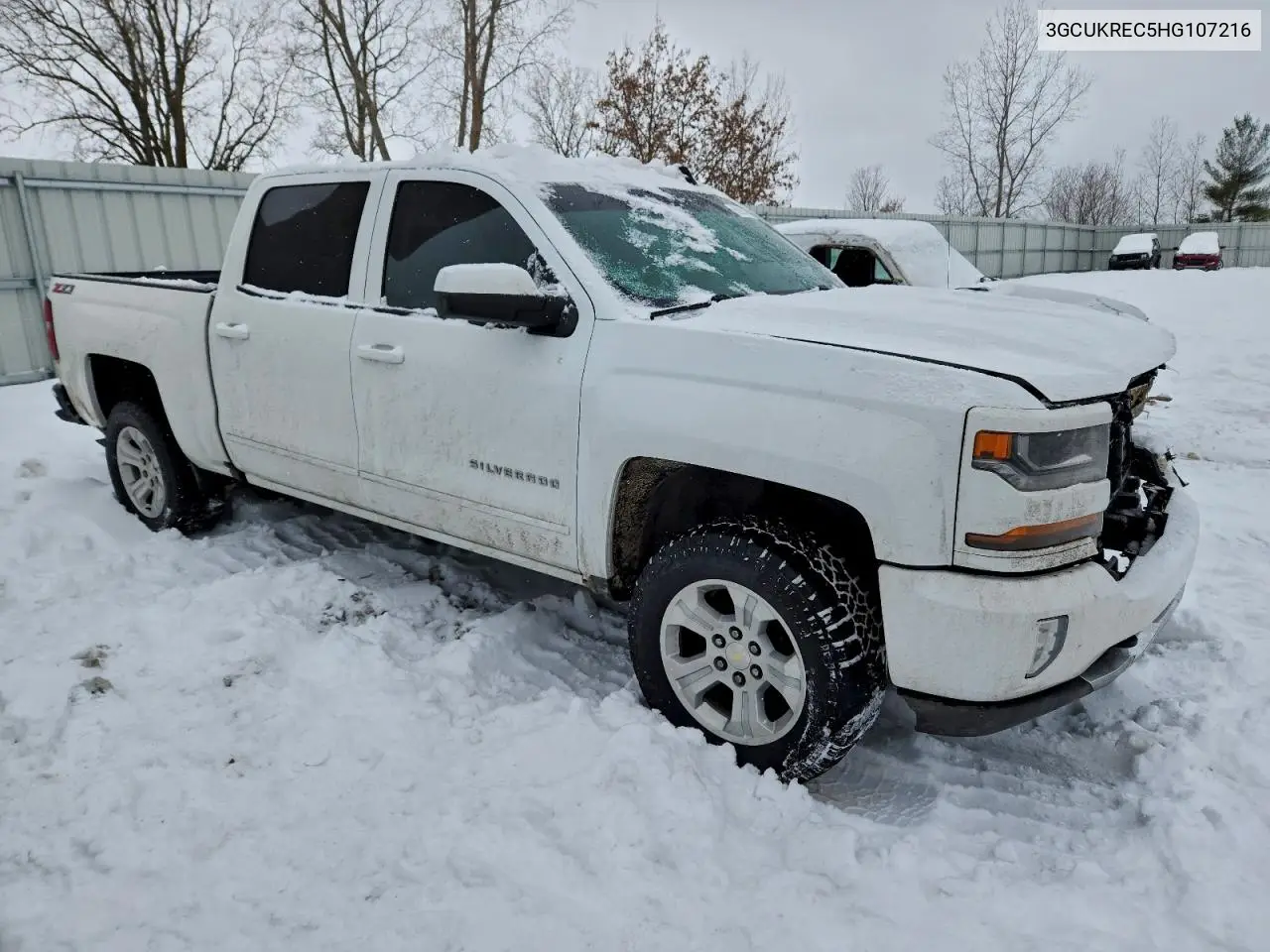 3GCUKREC5HG107216 2017 Chevrolet Silverado K1500 Lt