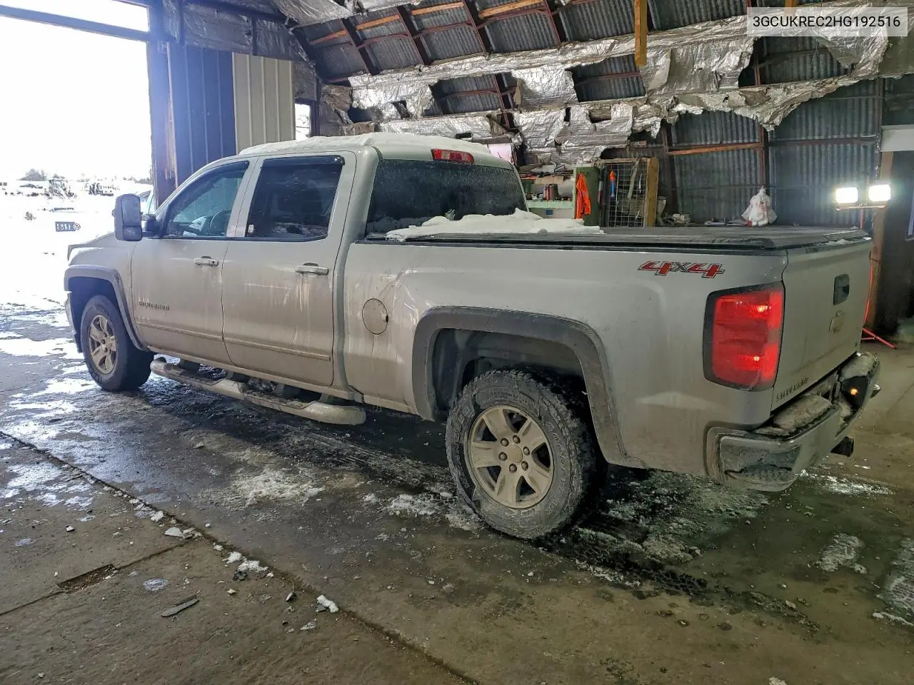 3GCUKREC2HG192516 2017 Chevrolet Silverado K1500 Lt