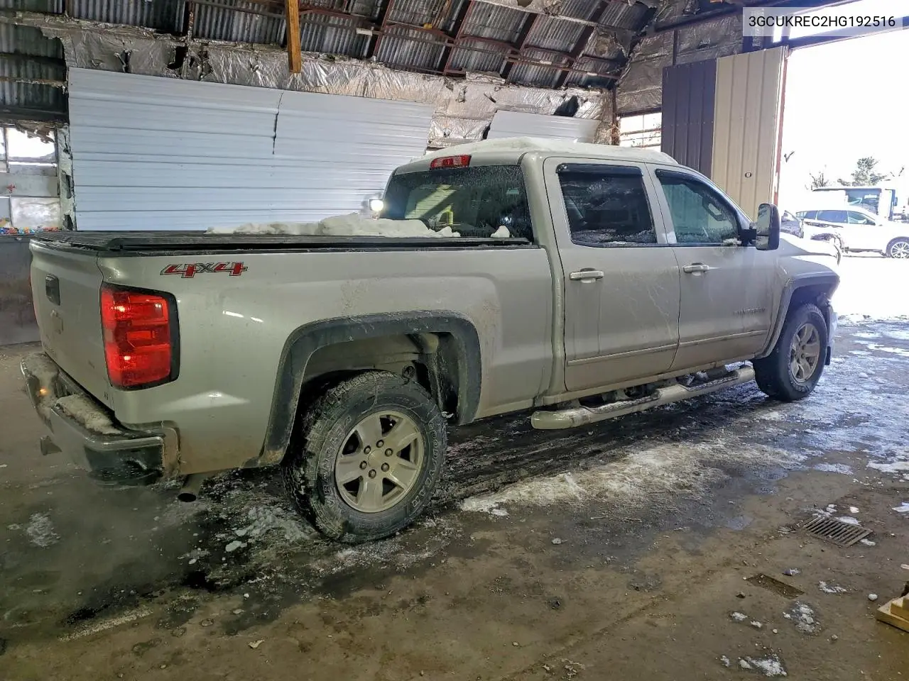 3GCUKREC2HG192516 2017 Chevrolet Silverado K1500 Lt