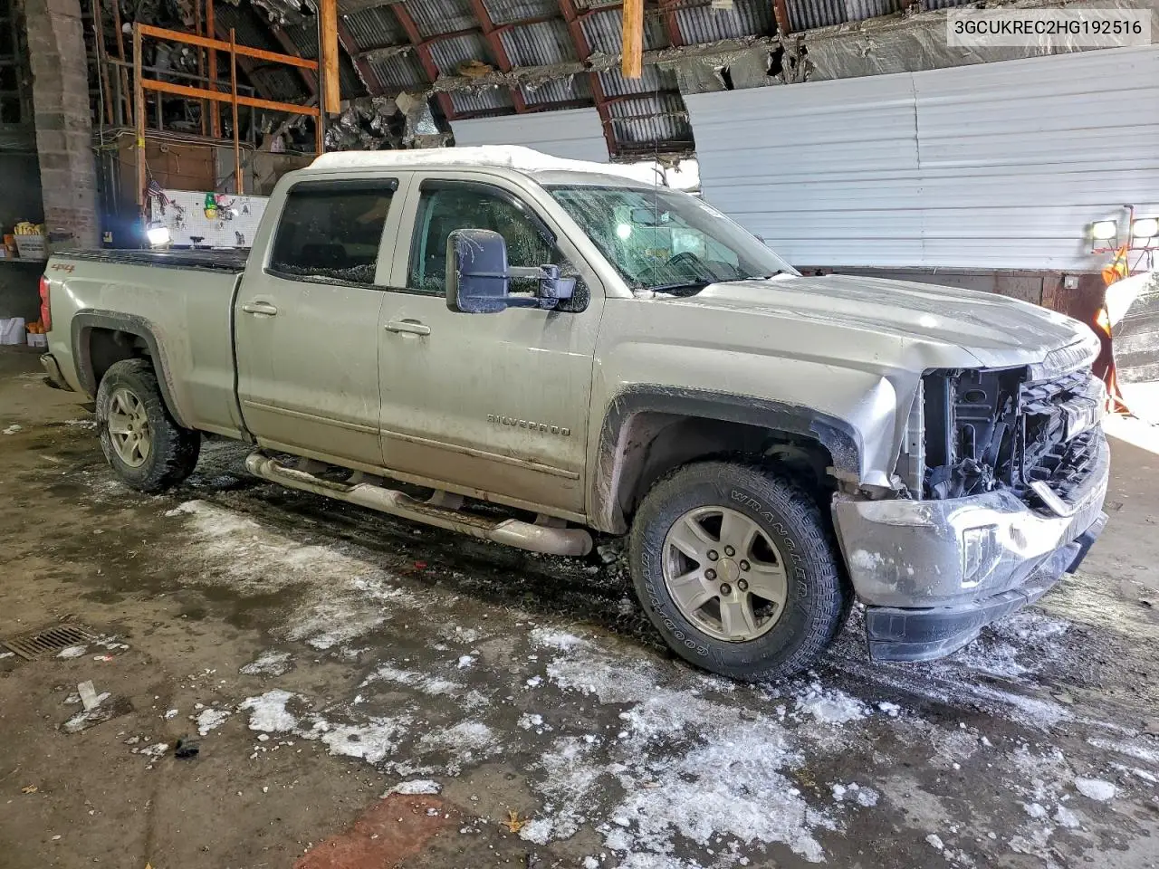 3GCUKREC2HG192516 2017 Chevrolet Silverado K1500 Lt