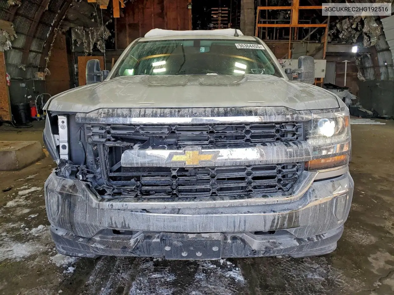 3GCUKREC2HG192516 2017 Chevrolet Silverado K1500 Lt