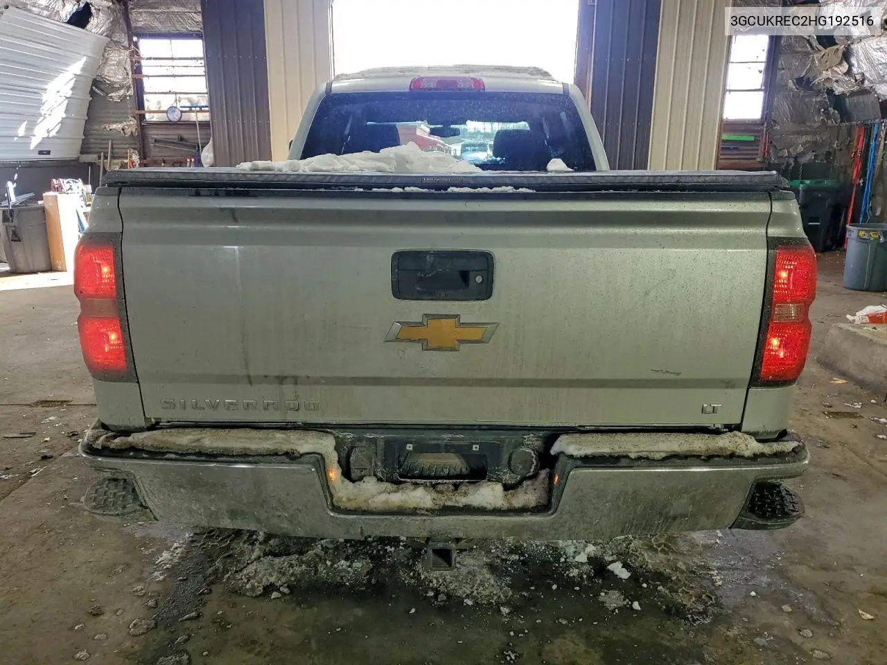 3GCUKREC2HG192516 2017 Chevrolet Silverado K1500 Lt