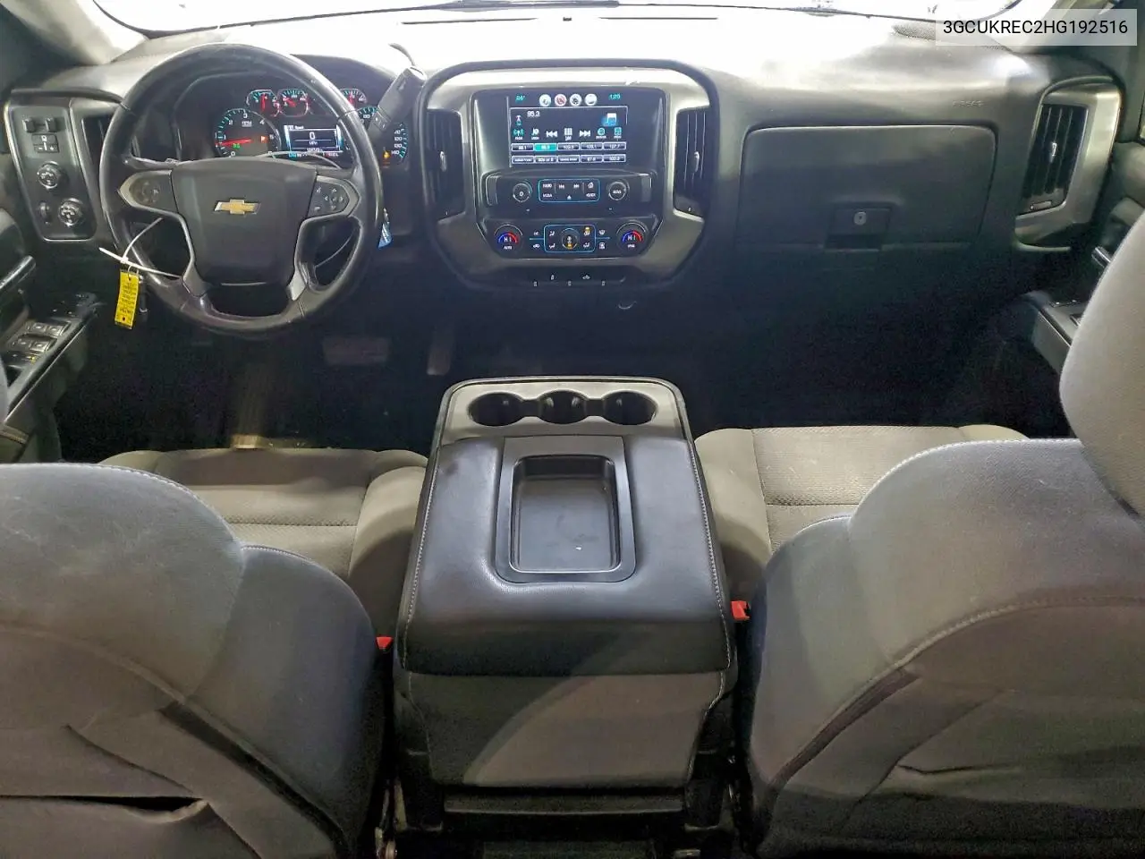 3GCUKREC2HG192516 2017 Chevrolet Silverado K1500 Lt