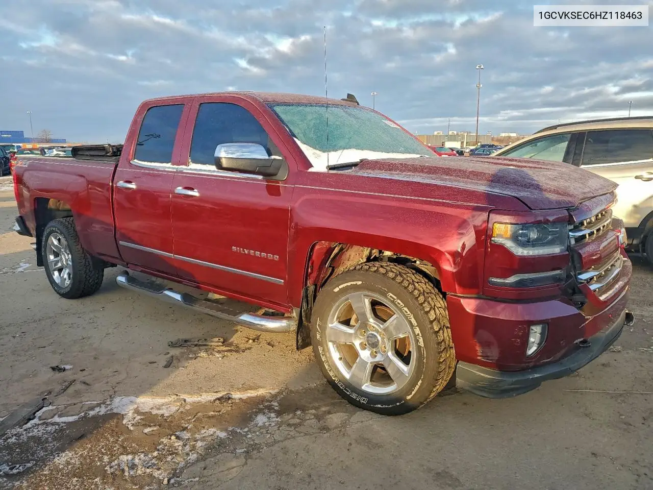 1GCVKSEC6HZ118463 2017 Chevrolet Silverado K1500 Ltz