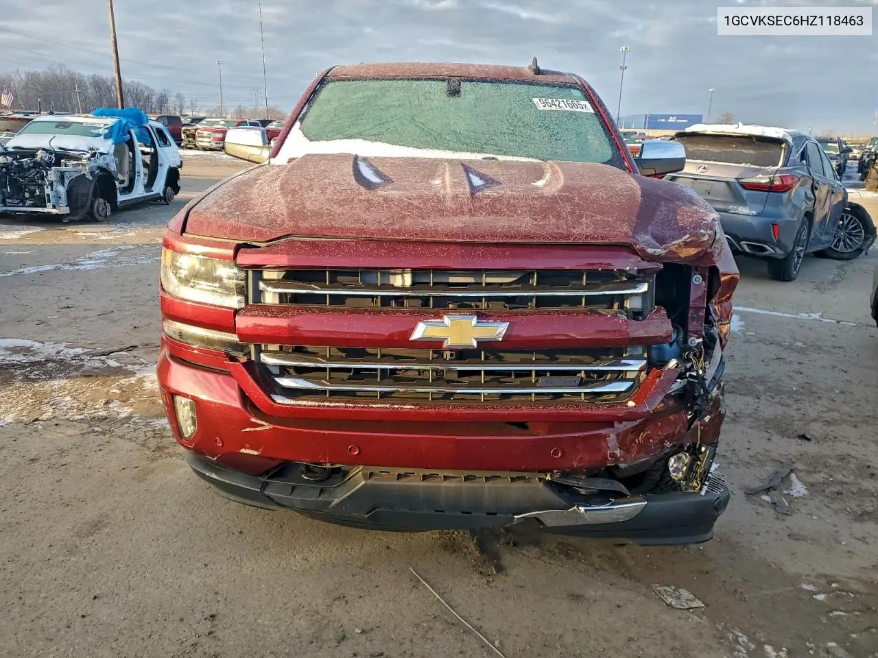 1GCVKSEC6HZ118463 2017 Chevrolet Silverado K1500 Ltz