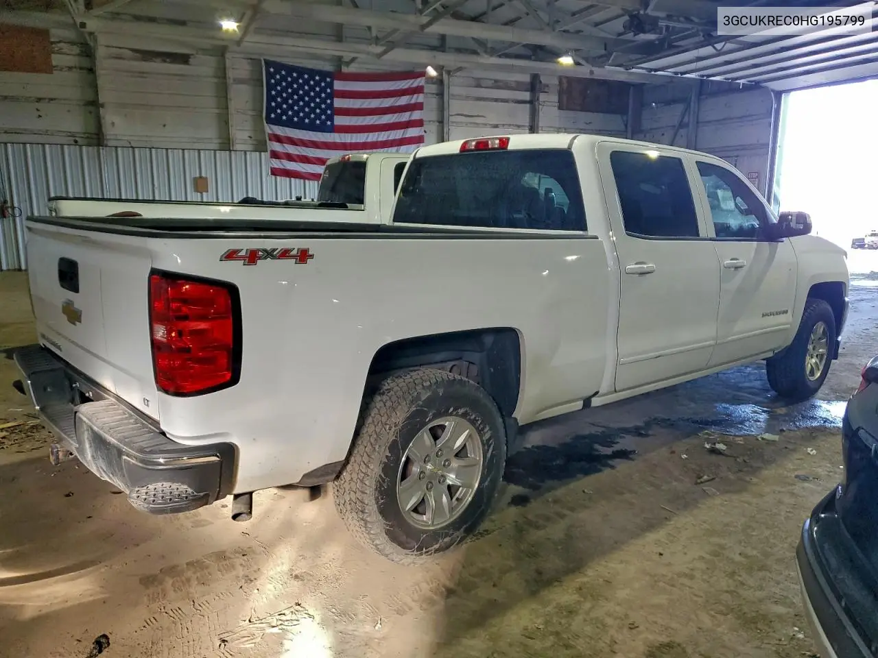 3GCUKREC0HG195799 2017 Chevrolet Silverado K1500 Lt