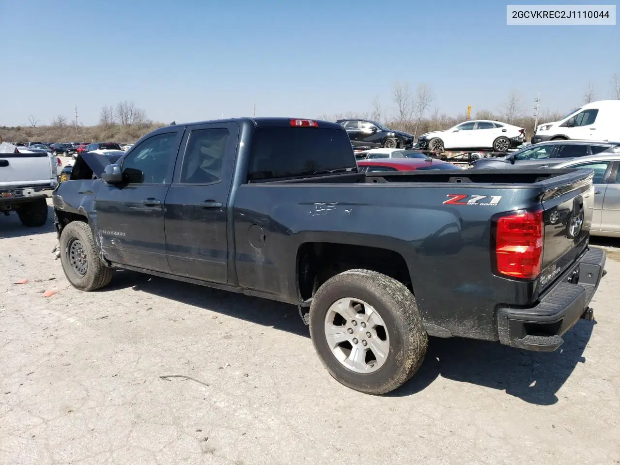 2GCVKREC2J1110044 2018 Chevrolet Silverado K1500 Lt