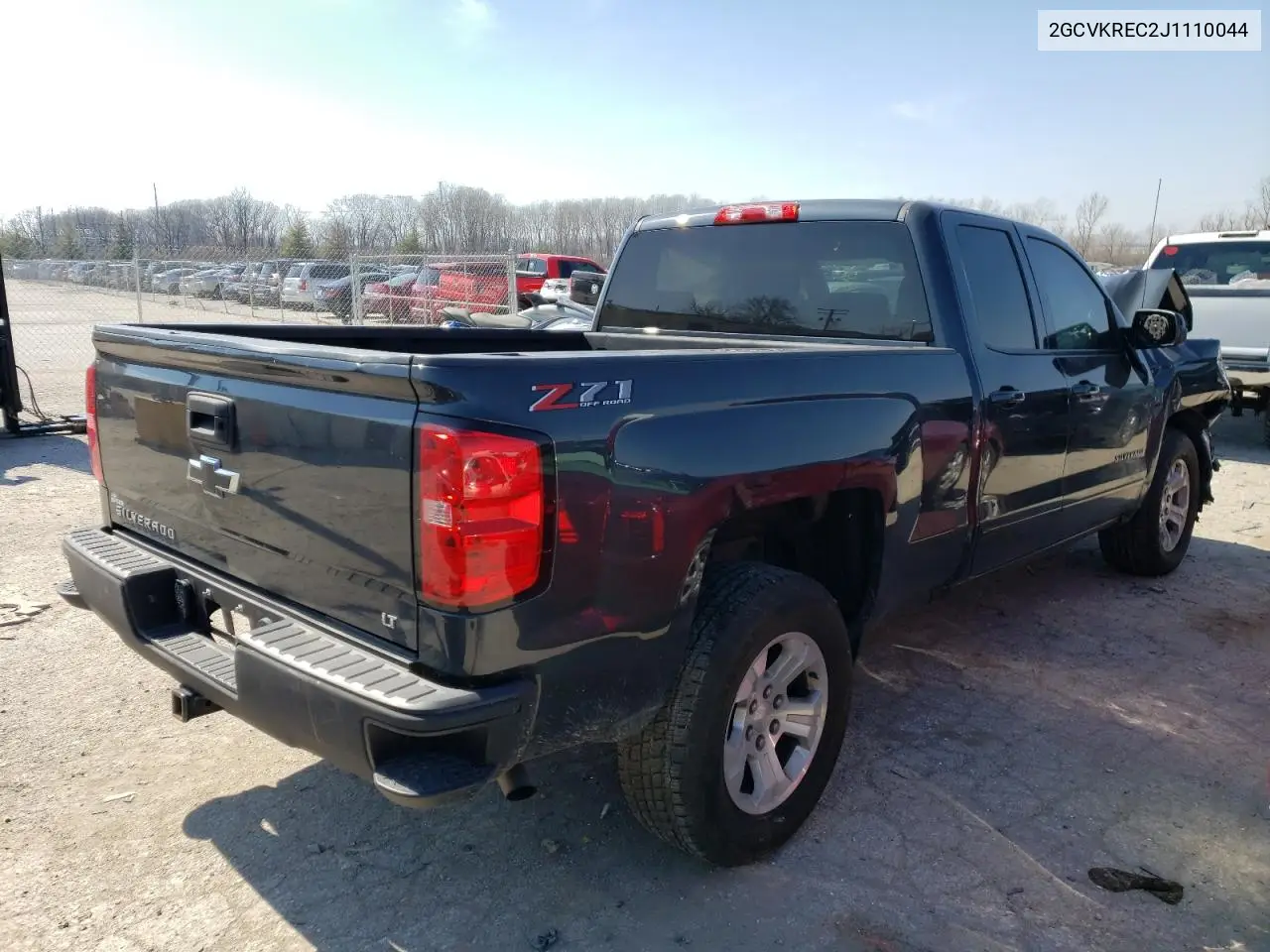 2GCVKREC2J1110044 2018 Chevrolet Silverado K1500 Lt