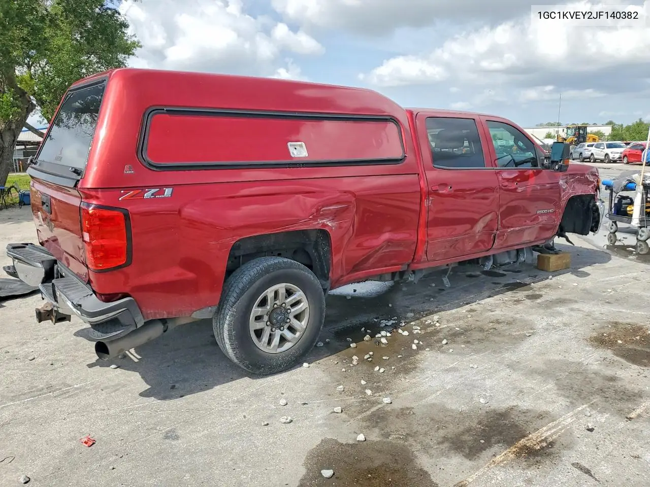 1GC1KVEY2JF140382 2018 Chevrolet Silverado K2500 Heavy Duty Lt