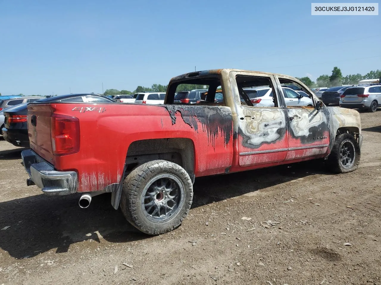 3GCUKSEJ3JG121420 2018 Chevrolet Silverado K1500 Ltz