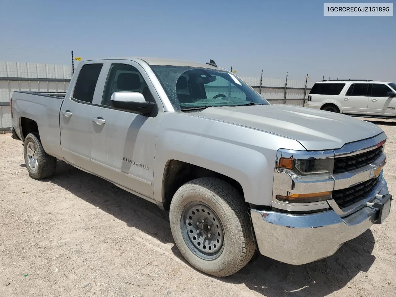 2018 Chevrolet Silverado C1500 Lt VIN: 1GCRCREC6JZ151895 Lot: 57514404