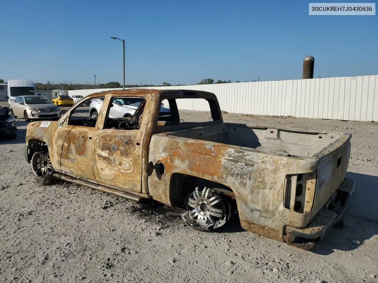 3GCUKREH7JG430636 2018 Chevrolet Silverado K1500 Lt
