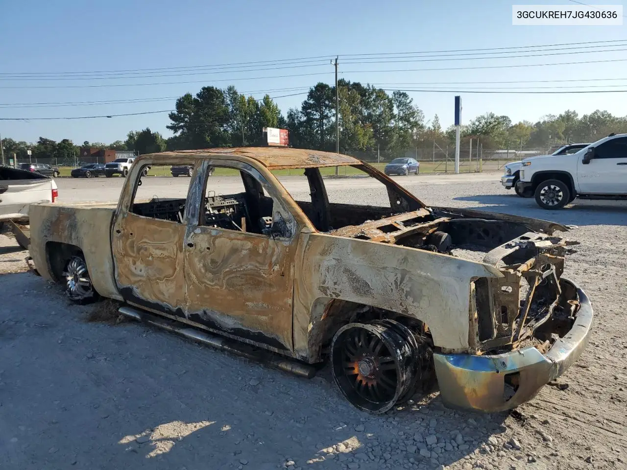 3GCUKREH7JG430636 2018 Chevrolet Silverado K1500 Lt