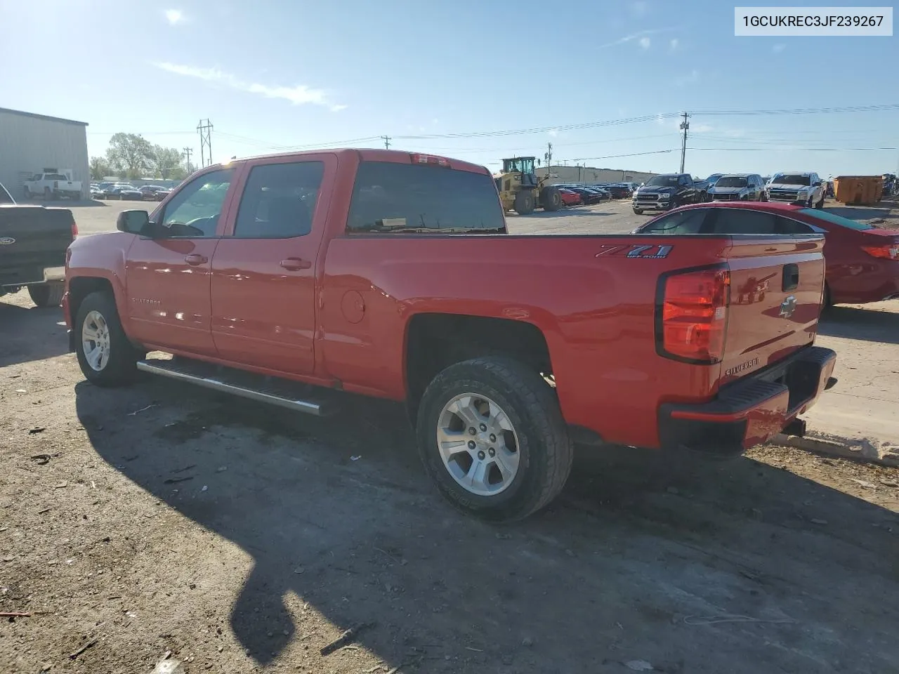 2018 Chevrolet Silverado K1500 Lt VIN: 1GCUKREC3JF239267 Lot: 72982304